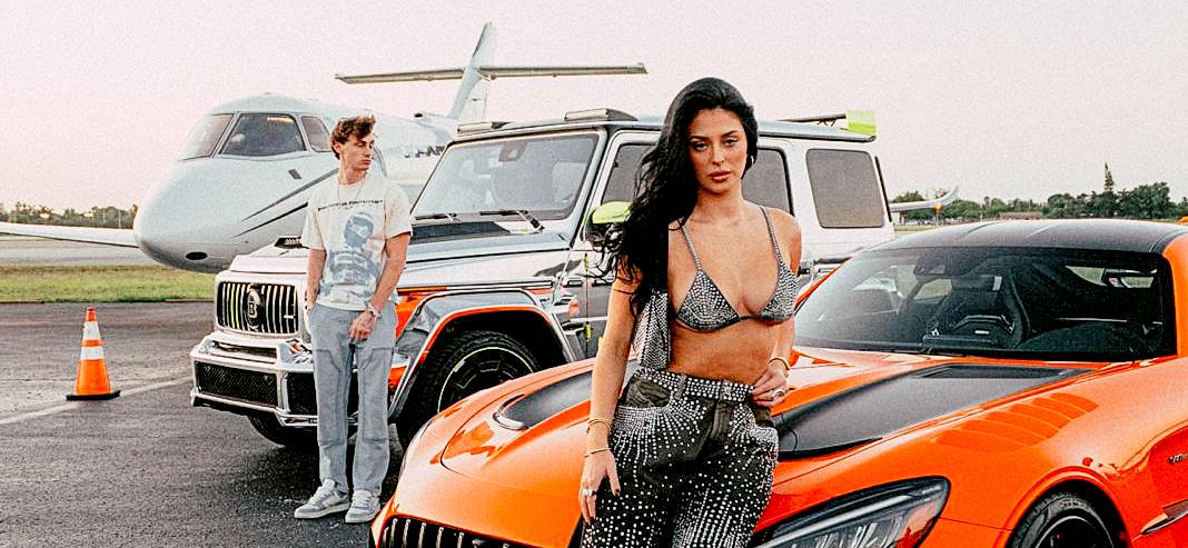 Camilla Araujo and her boyfriend Owen Lynch