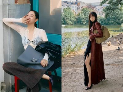 已婚也能辣翻！「行走的衣架」孔曉振透視內衣太性感　大秀美腿氣勢超強