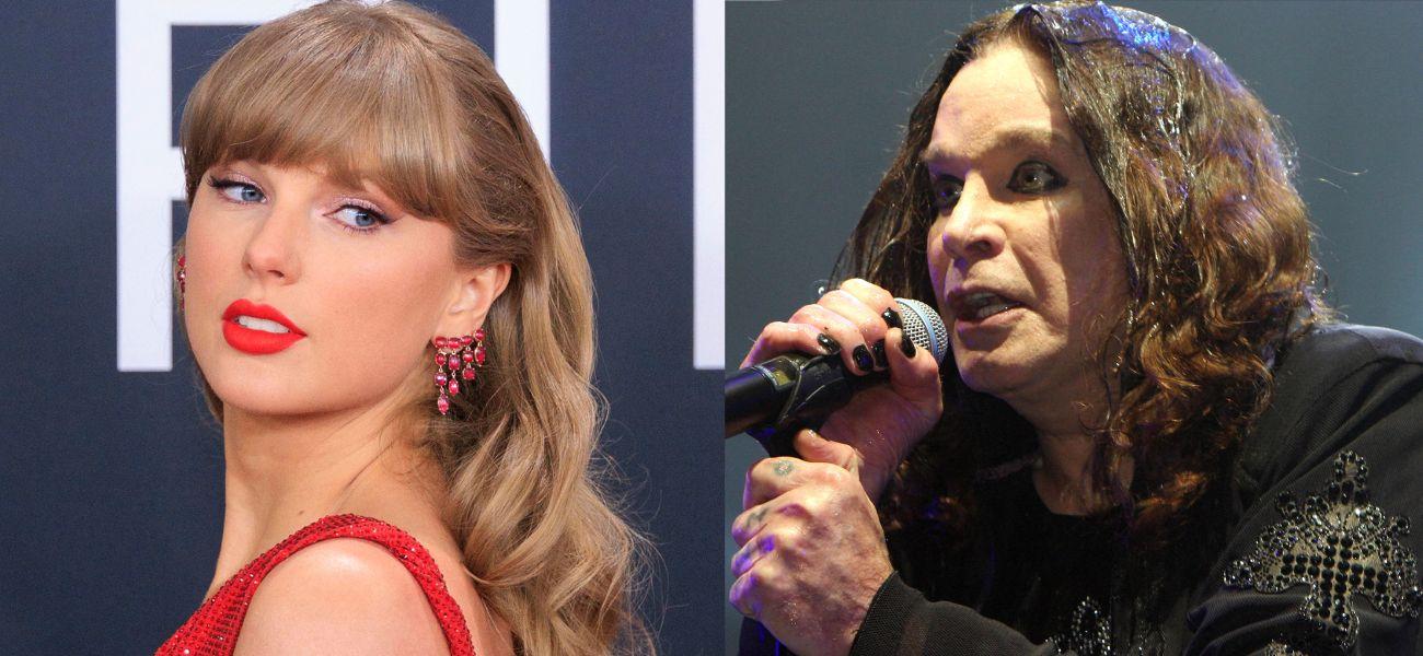 Taylor Swift (left) Ozzy Osbourne (right)