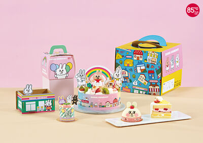 85度C聯名「兔子便利商店」推蛋糕　78元起享受可愛小確幸