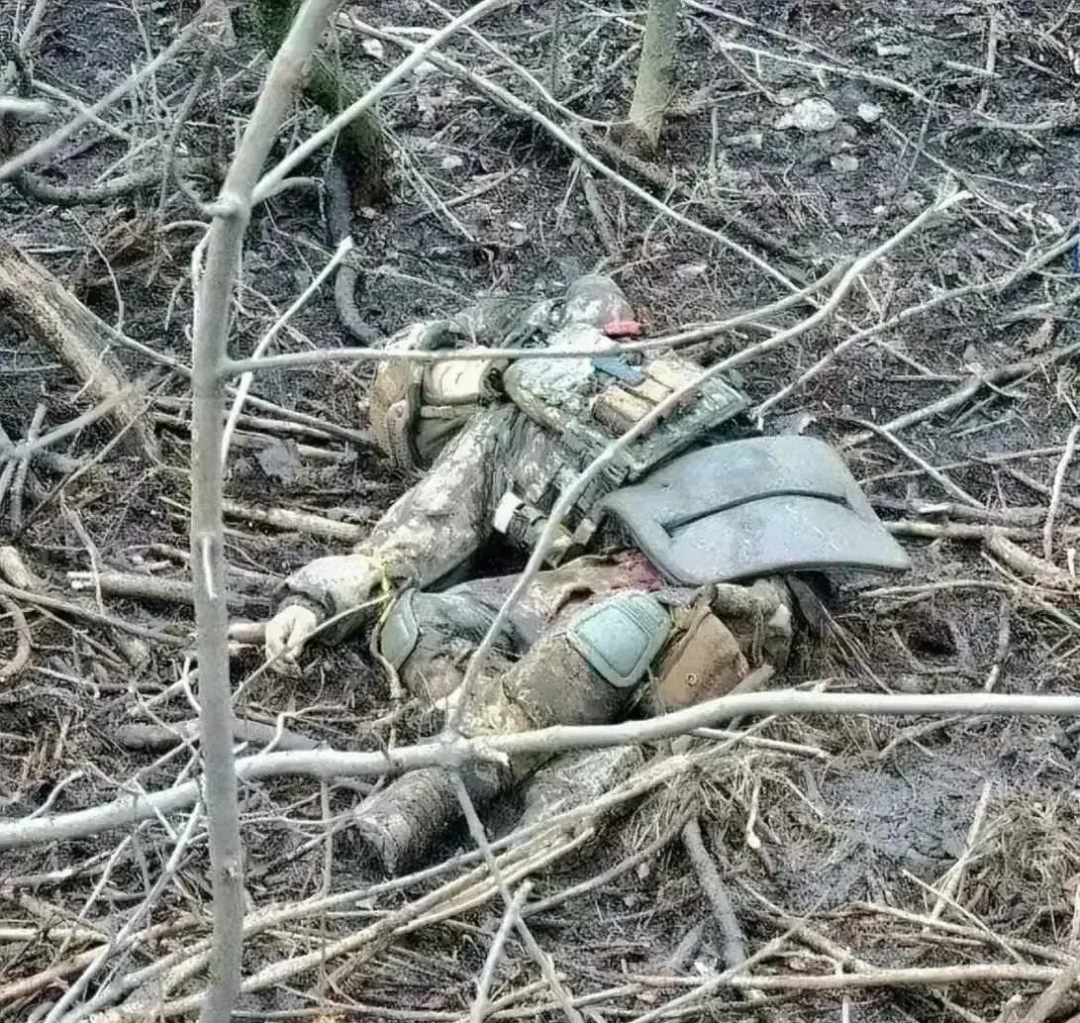 ▲阵亡的乌军女兵