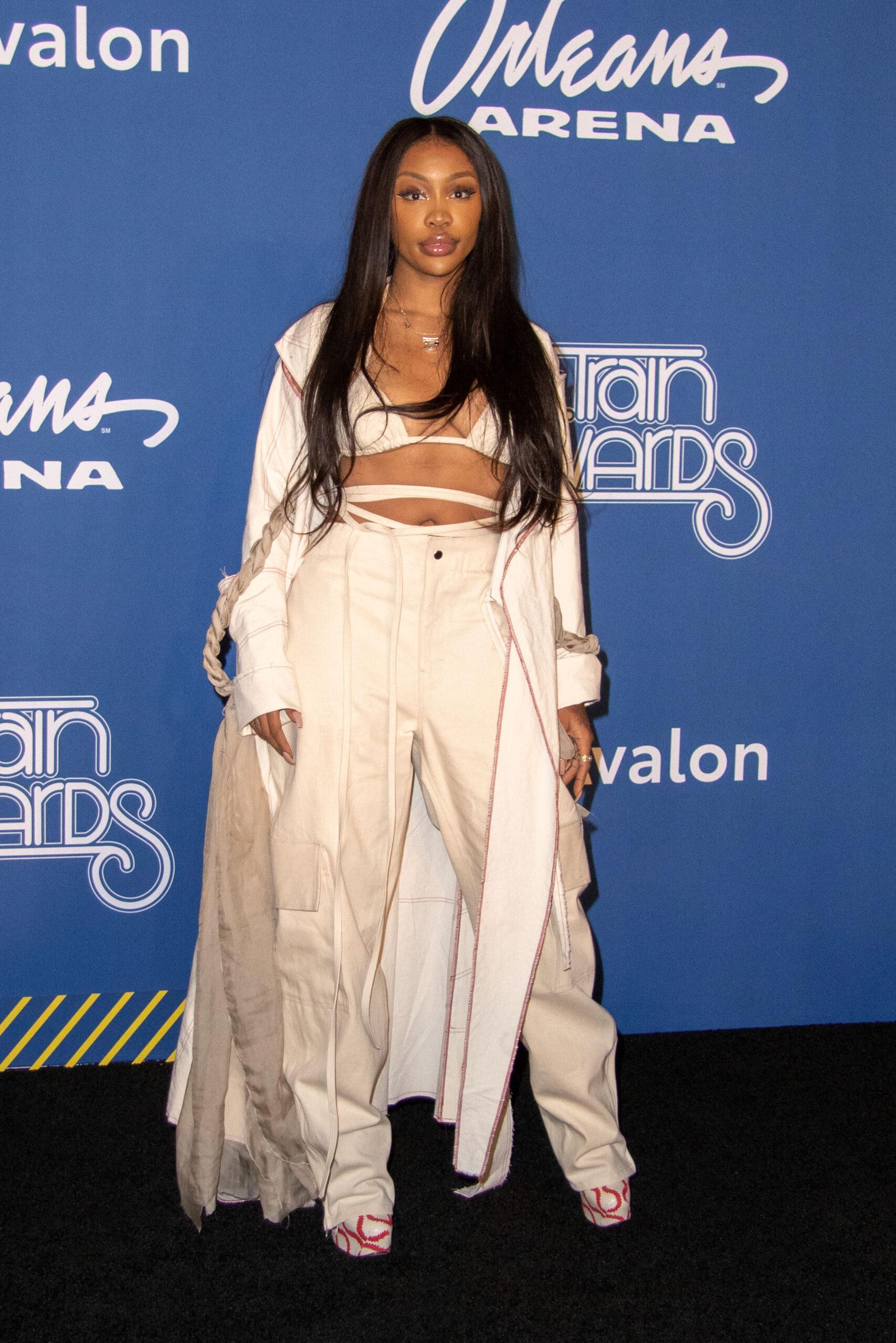 SZA at the 2018 Soul Train Music Awards in Las Vegas
