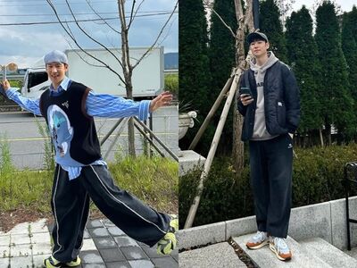 李帝勳41歲仍有少年感！用帽T、寬褲、球鞋穿出零違和的鄰家氣質