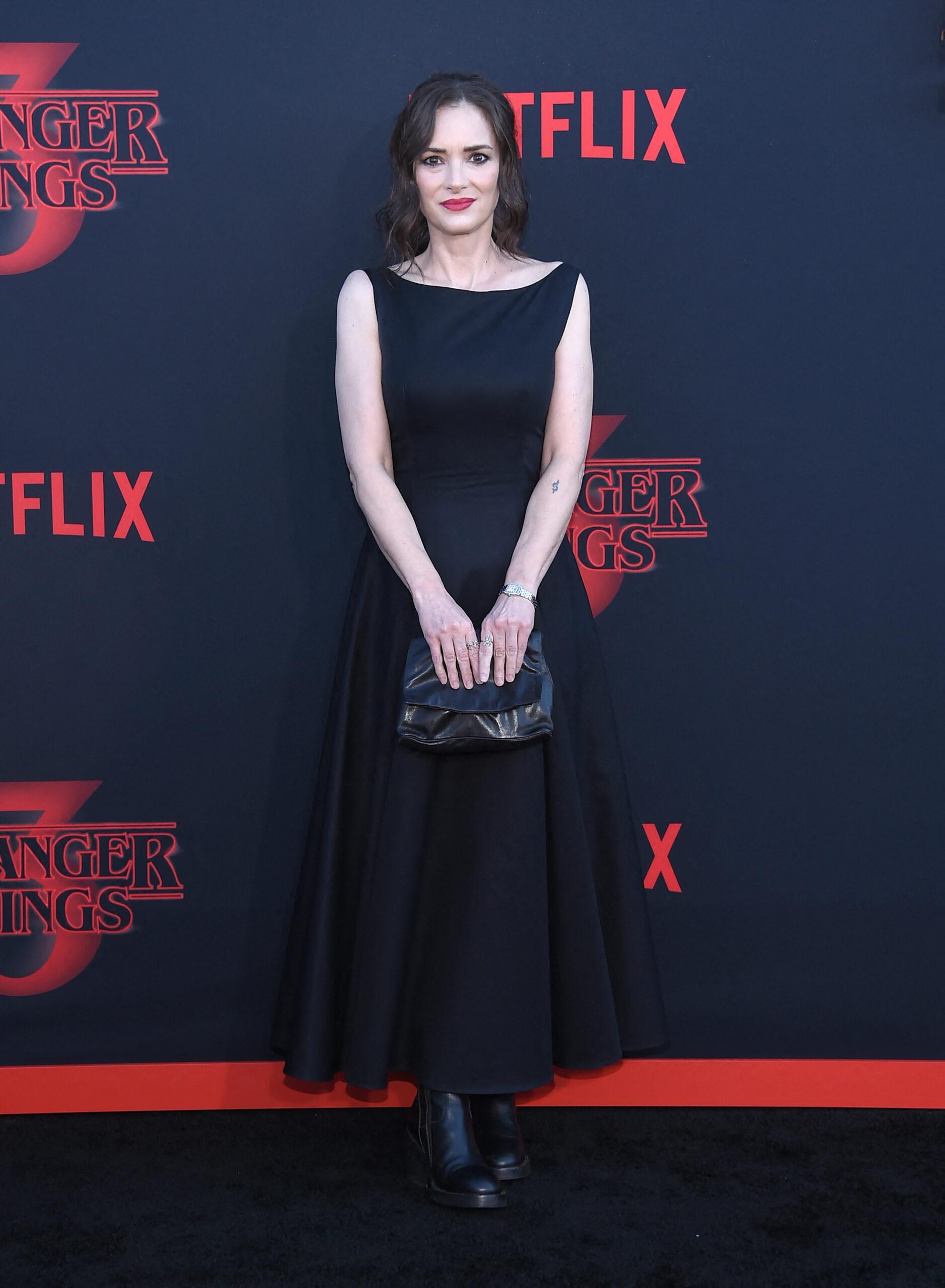 Winona Ryder at Netflix's 'Stranger Things' Season 3 Premiere