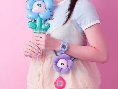 BABY-G腕錶變吊飾不夠　加贈小花背帶可愛爆擊