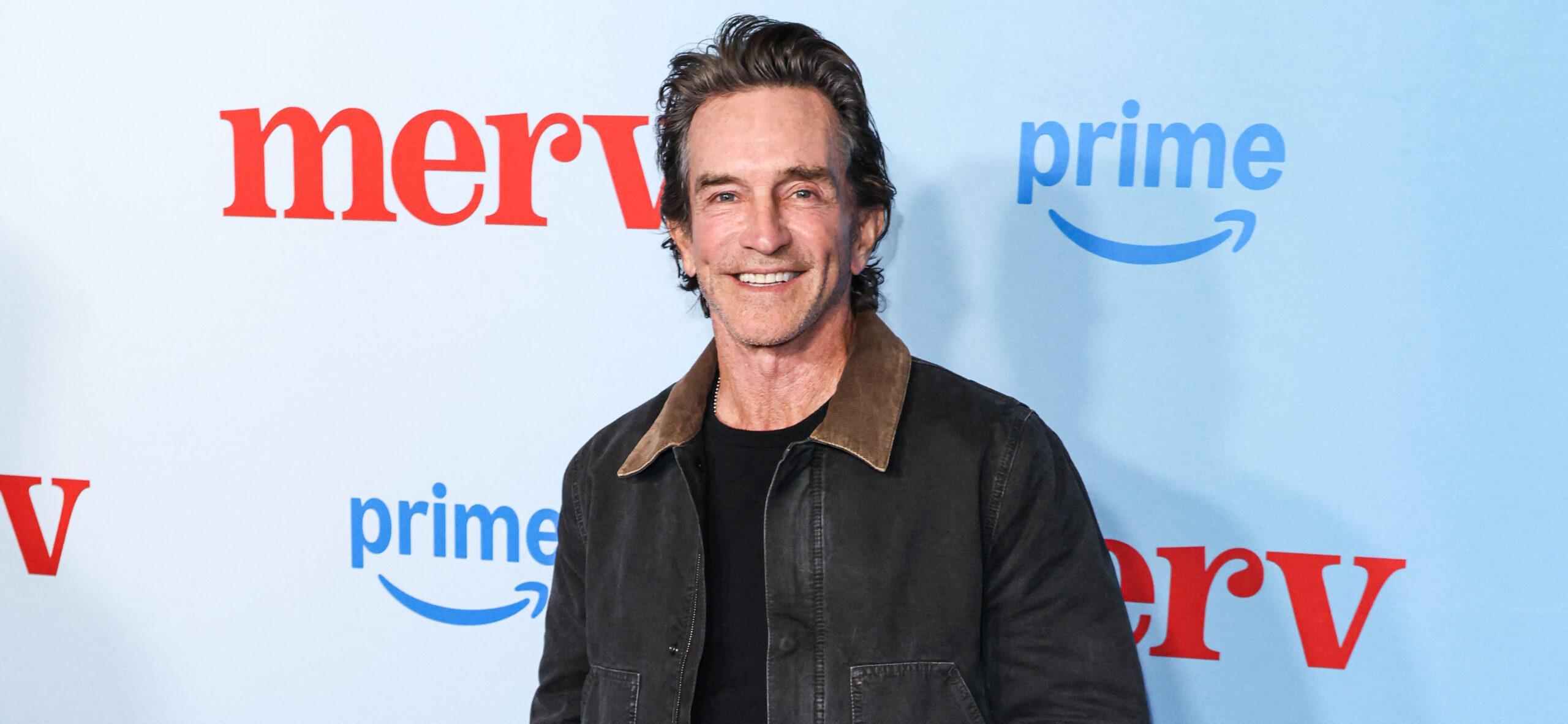 Jeff Probst attends premiere