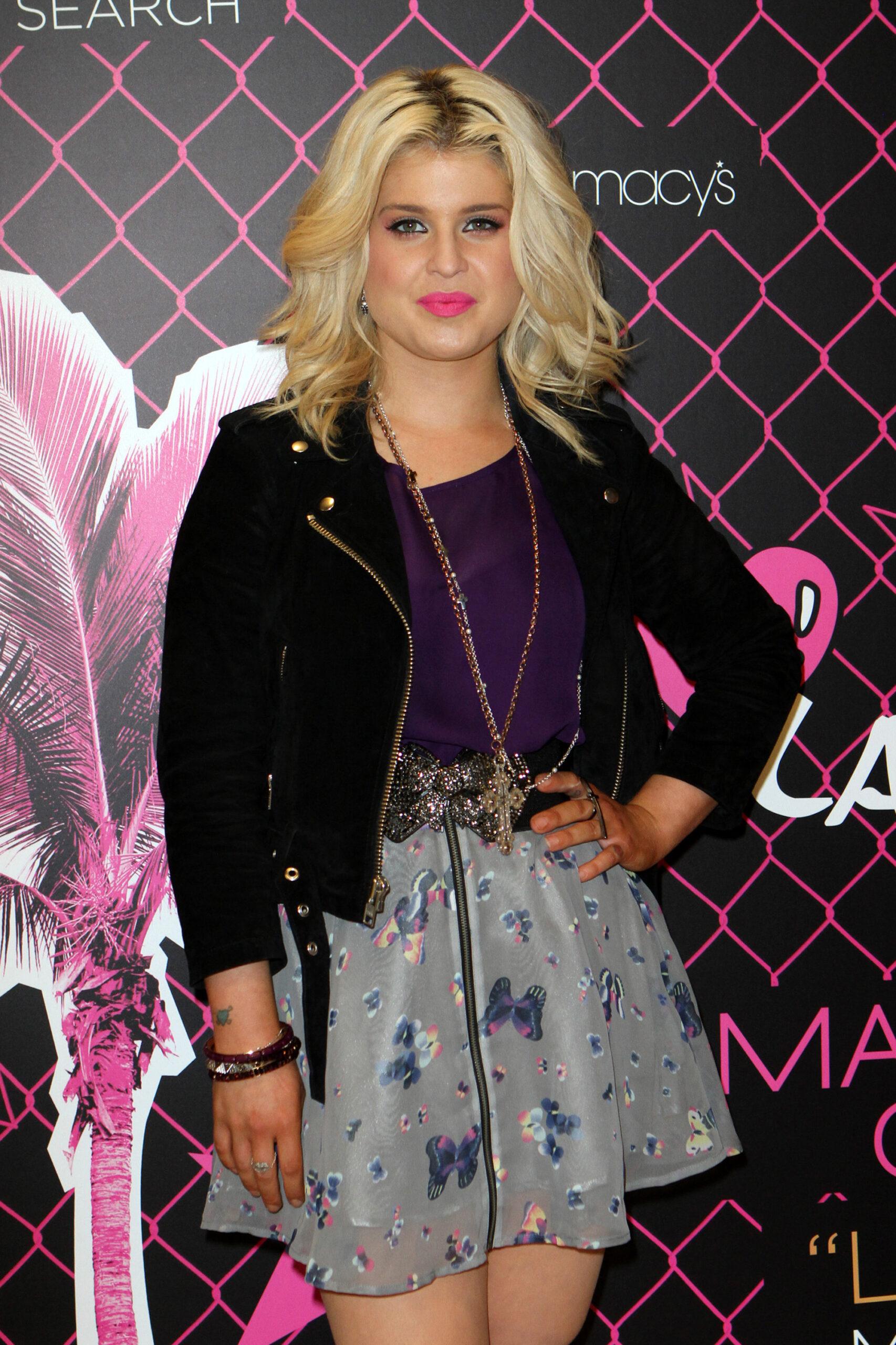 Kelly Osbourne appears as the Material Girl spokesperson at Macy's Dadeland