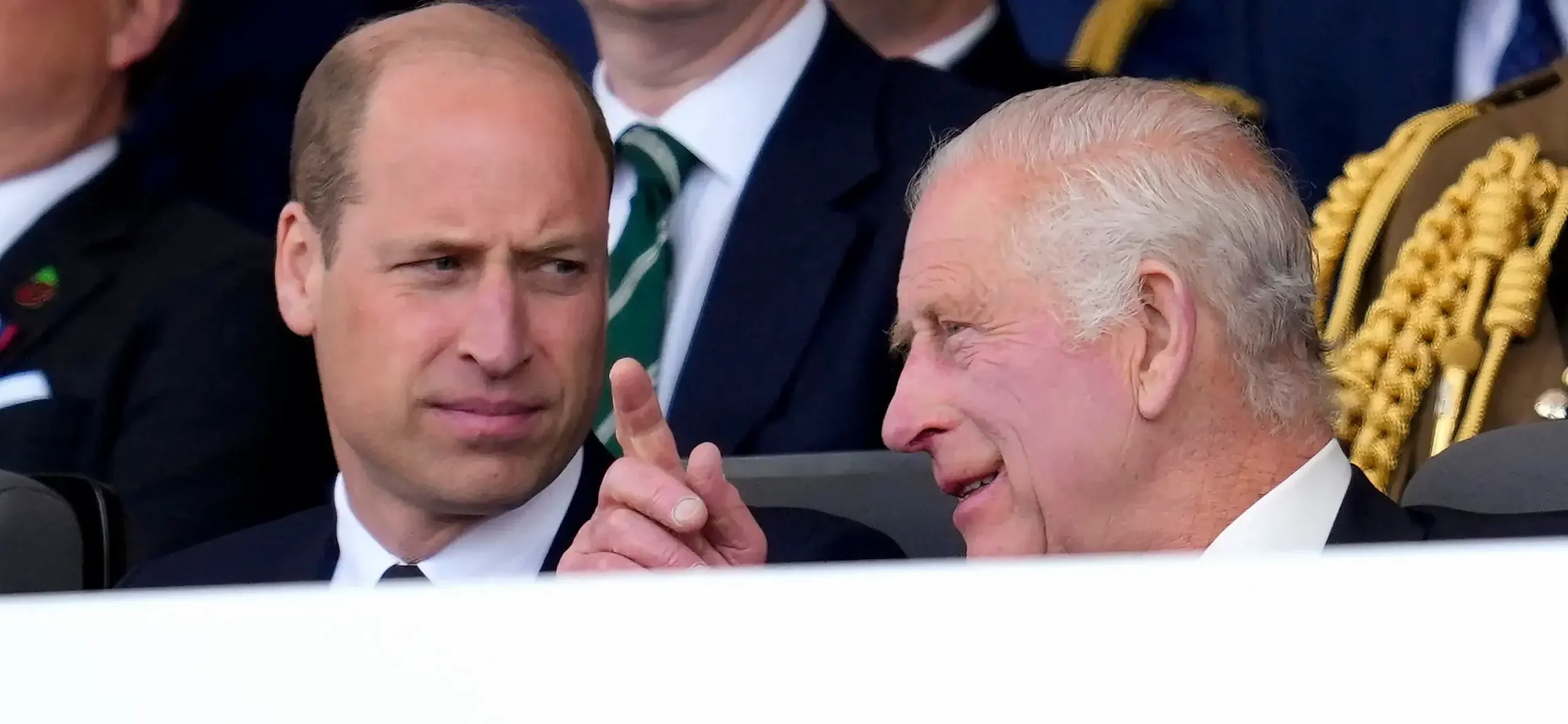 Prince William and King Charles