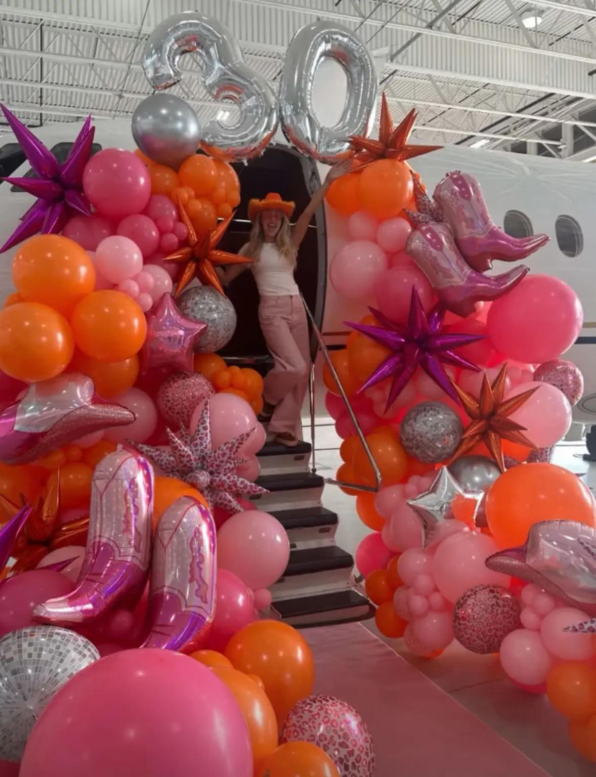 Brittany Mahomes on private jet