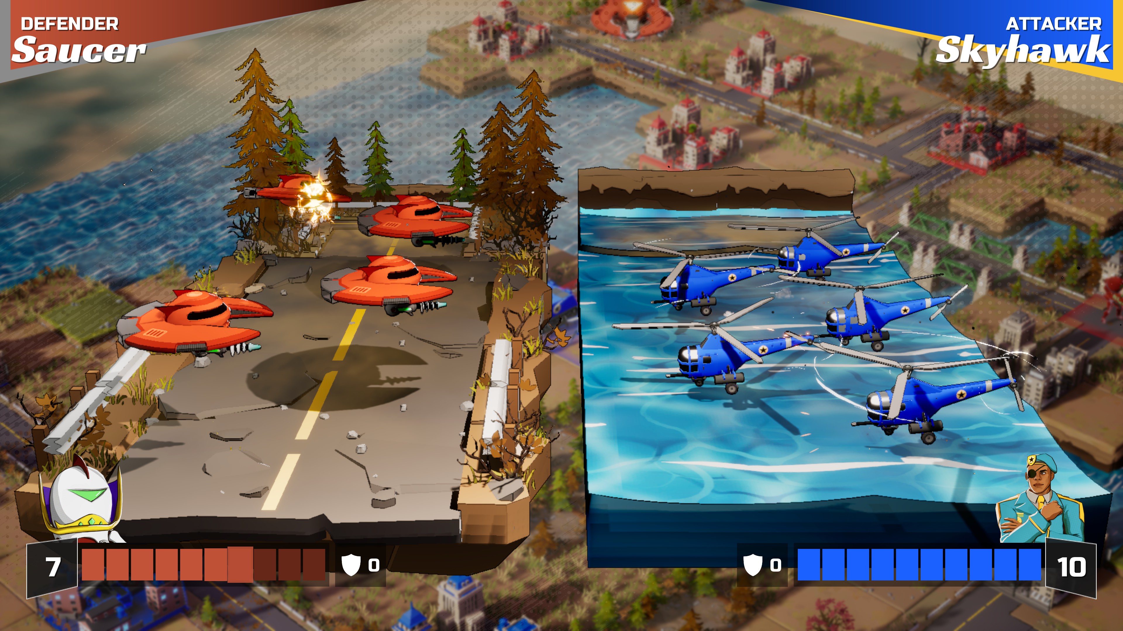 Earth vs Mars demo screenshots