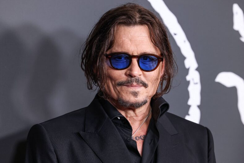 Johnny Depp at the Los Angeles Premiere Of Vertical Entertainment's 'Modi: Three Days On The Wing Of Madness'