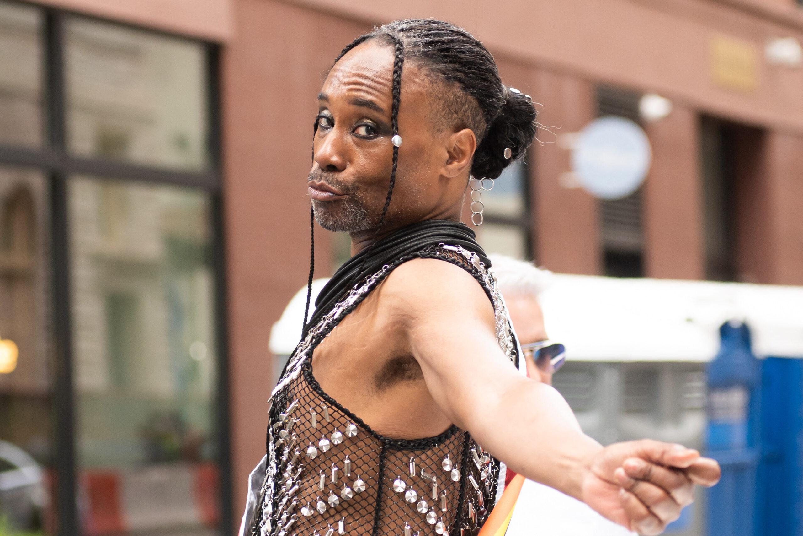 Billy Porter at Grand Marshalls of the 2023 Gay Pride March in NYC