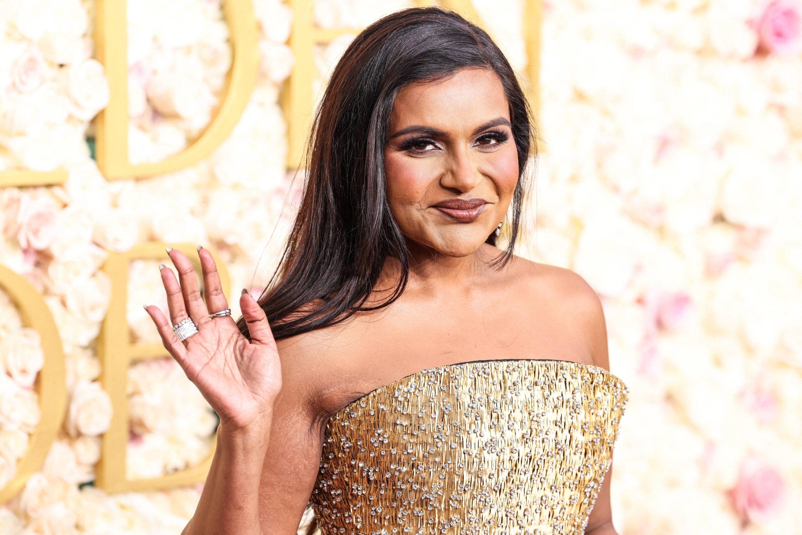 Mindy Kaling at the 82nd Annual Golden Globe Awards