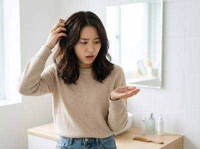 掉髮年輕化！5招教你減緩落髮，別等髮量見底才後悔