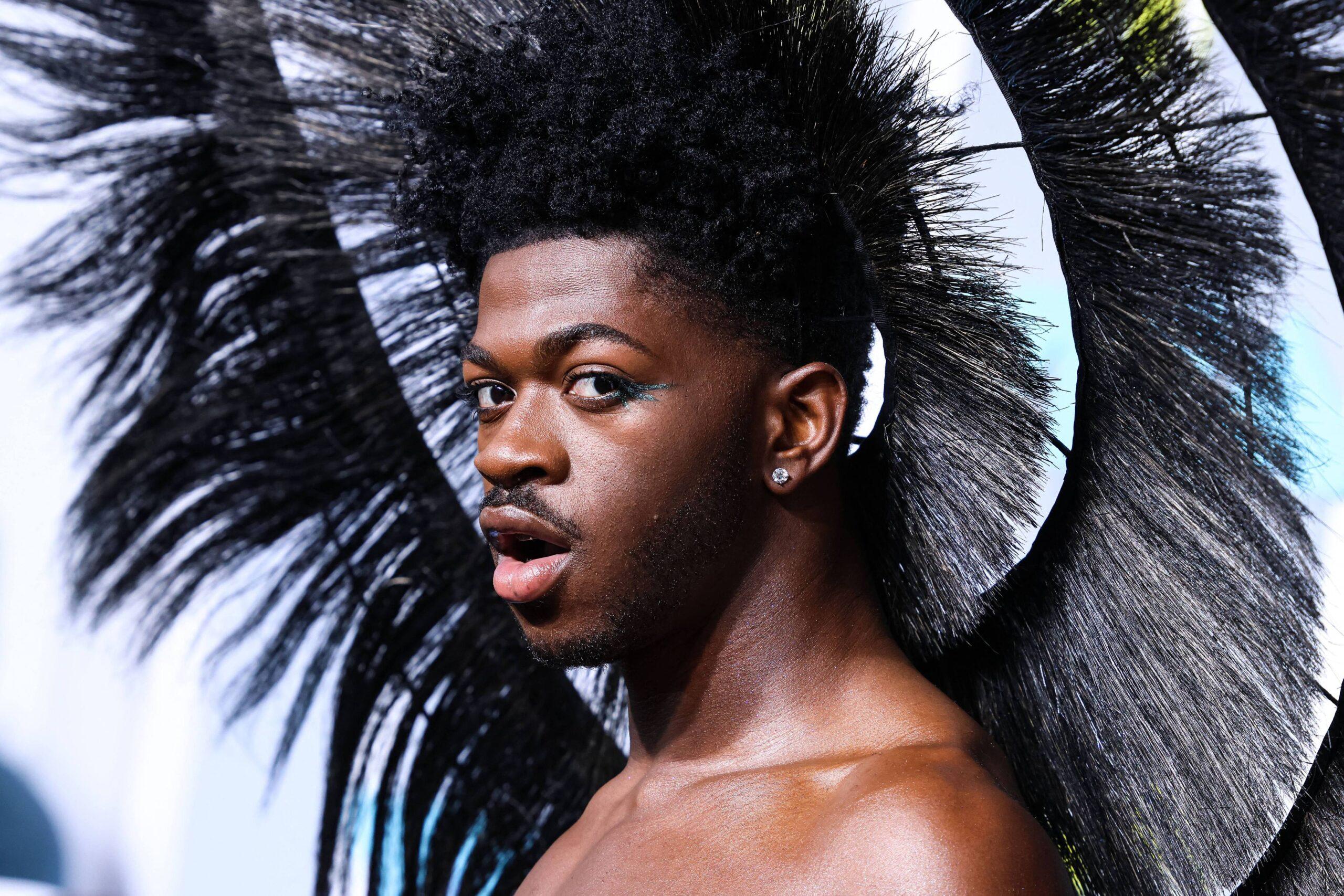 Lil Nas X in elaborate costume