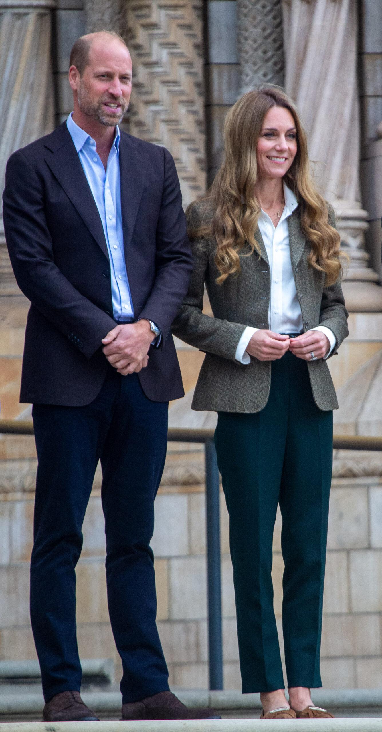 William and Kate visit the Natural History Museum