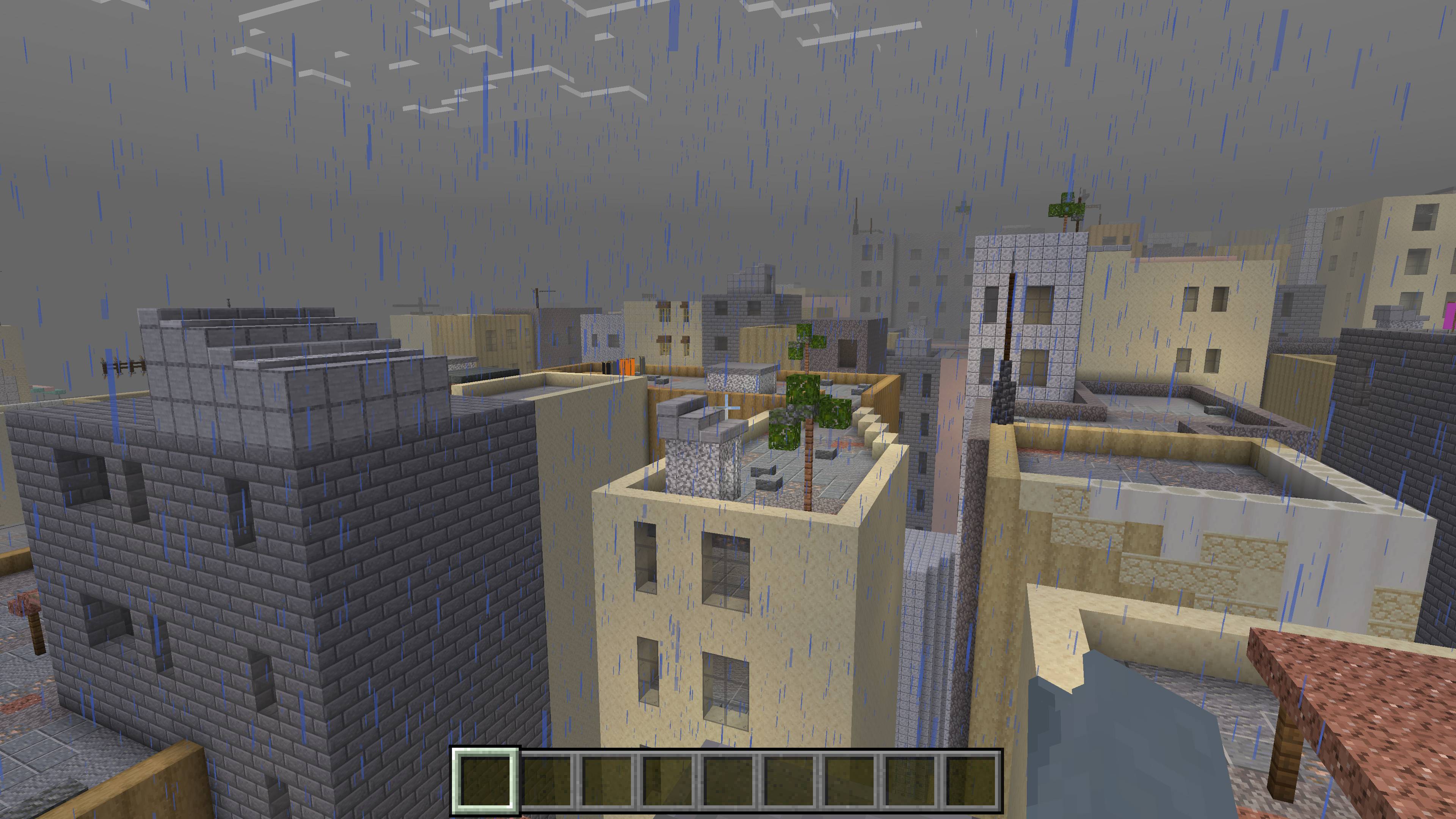 Kowloon Walled City recreated in Minecraft