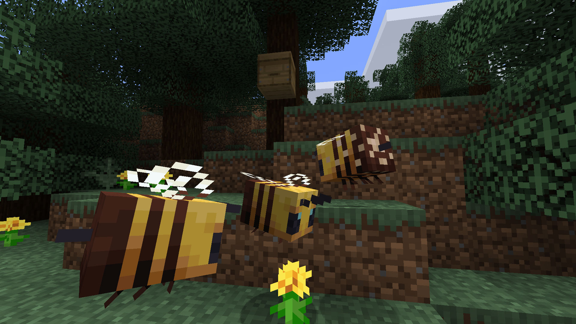how ton get minecraft honey from beehives