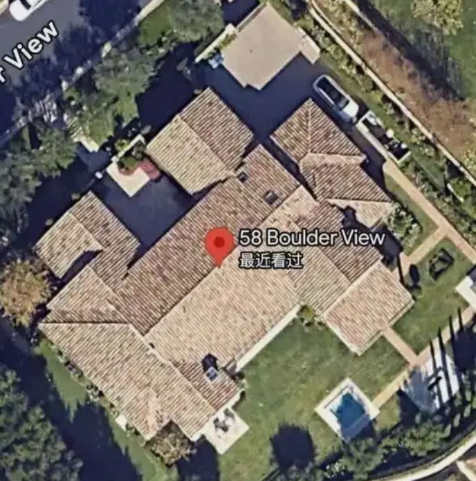 夏海钧在美国的住所