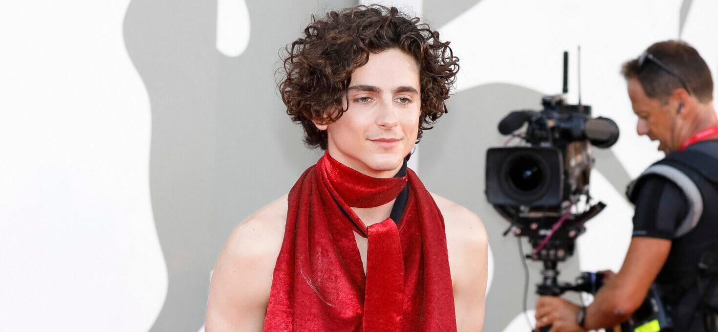 Timoth&eacute;e Chalamet at the Venice Film Festival