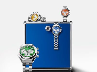 ZENITH聯名瑞士家具推亮色限量錶　附贈錶櫃超美