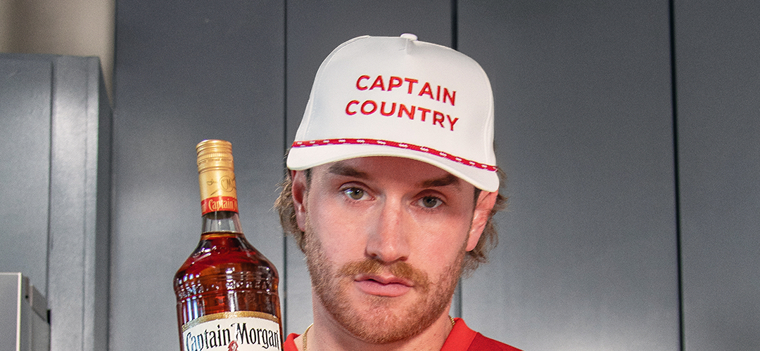 West Wilson for Captain Morgan.