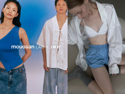 MOUGGAN聯名黃薇「微性感寶藍色衣櫥」！Studio Doe慵懶系居家服太欠買