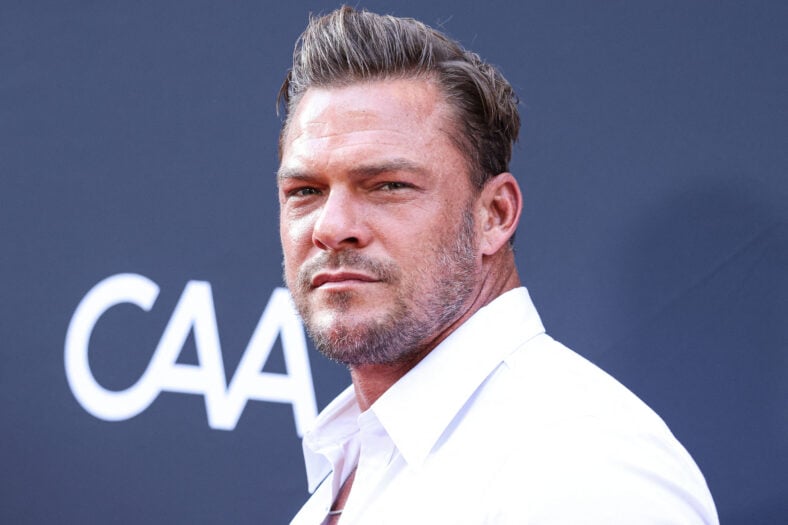 Alan Ritchson at the Charlize Theron Africa Outreach Project (CTAOP) 2023 Block Party