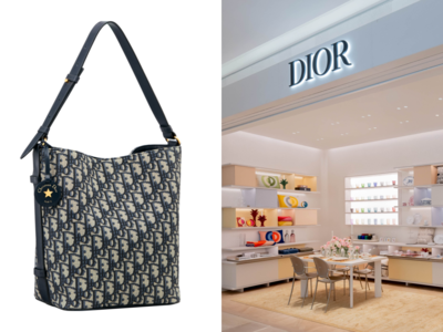 Dior水桶包掛著幸運星好討喜！200坪台中大遠百店重新開幕　連家飾都有