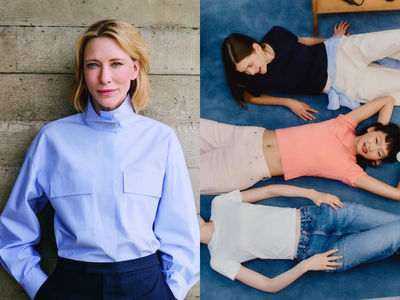 凱特布蘭琪成為UNIQLO大使！奧斯卡影后愛平價時尚　穿簡約襯衫超有氣場