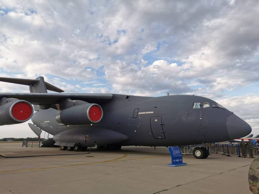 静态展示的运-20A