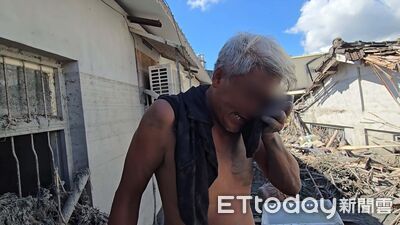 獨／逼哭全網的光復白髮男找到了！「有挖到我媽嗎？」憶母淚崩：她喊阿偉救我