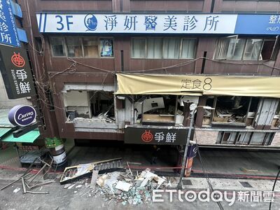 板橋府中商圈氣爆！拆除大隊及環保局進場　排除有安全疑慮構造物