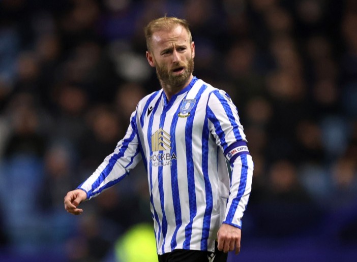 SHEFFIELD, ENGLAND - FEBRUARY 28: Barry Bannan of Sheffield Wednesday reacts during the Sky Bet Championship match between Sheffield Wednesday FC and Sunderland AFC at Hillsborough on February 28, 2025 in Sheffield, England. (Photo by George Wood/Getty Images)