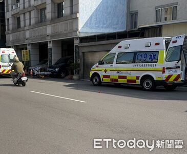 快訊／台中太原路驚傳墜樓　婦倒臥地面當場死亡