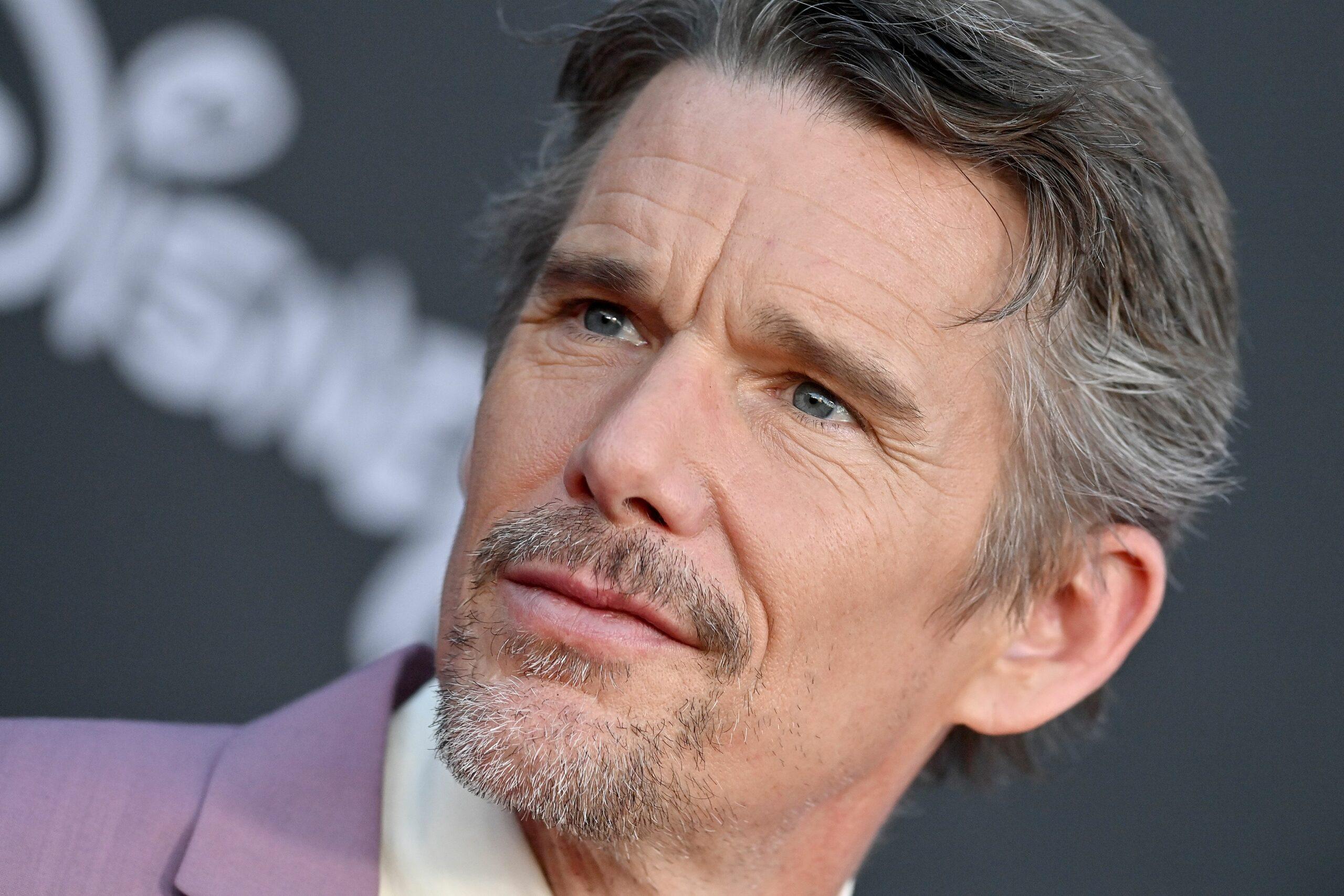 Ethan Hawke at &lsquo;Moon Knight&rsquo; Marvel Premiere