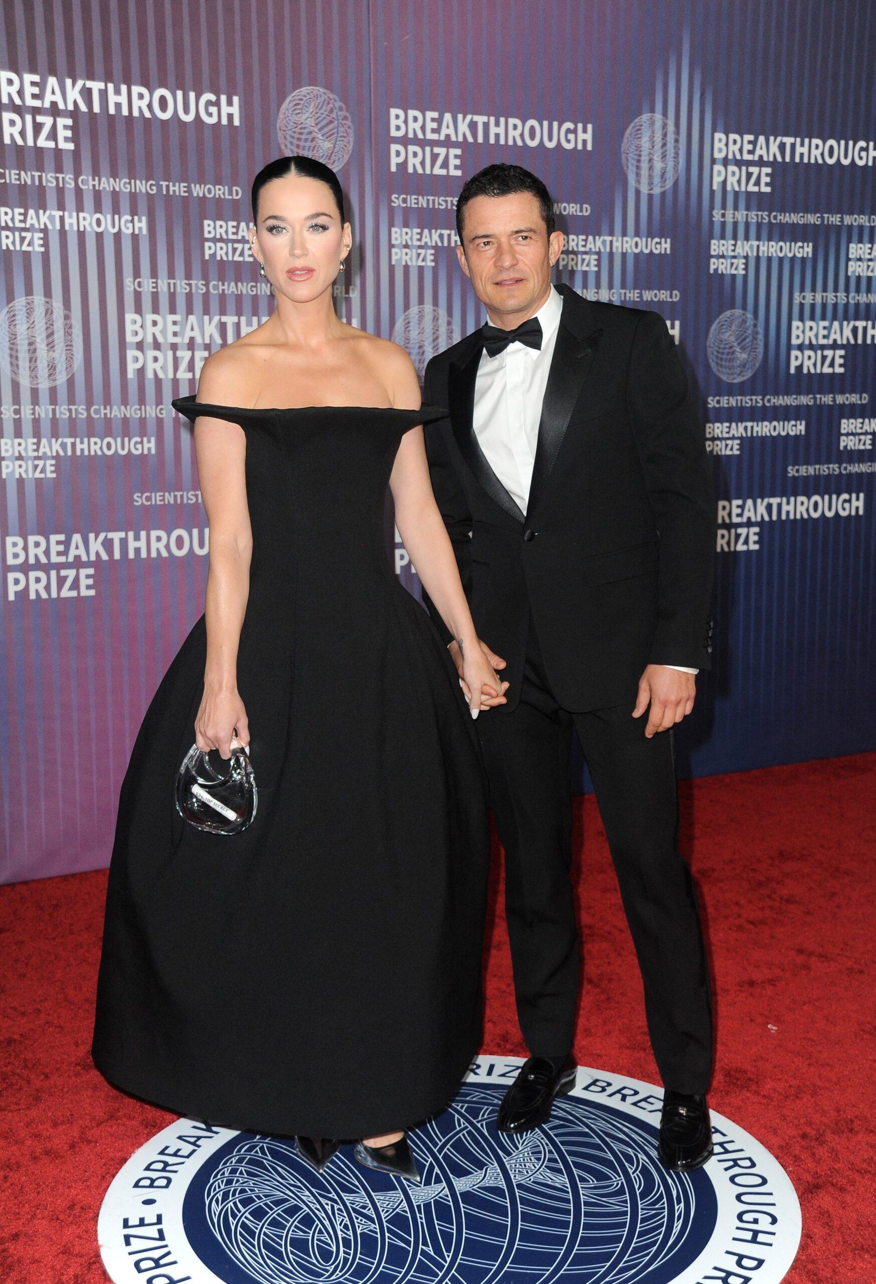 Katy Perry and Orlando Bloom at 10th Annual Breakthrough Prize Ceremony