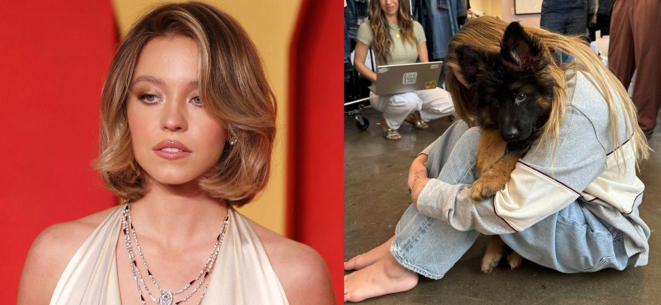 Sydney Sweeney and Sully Bear