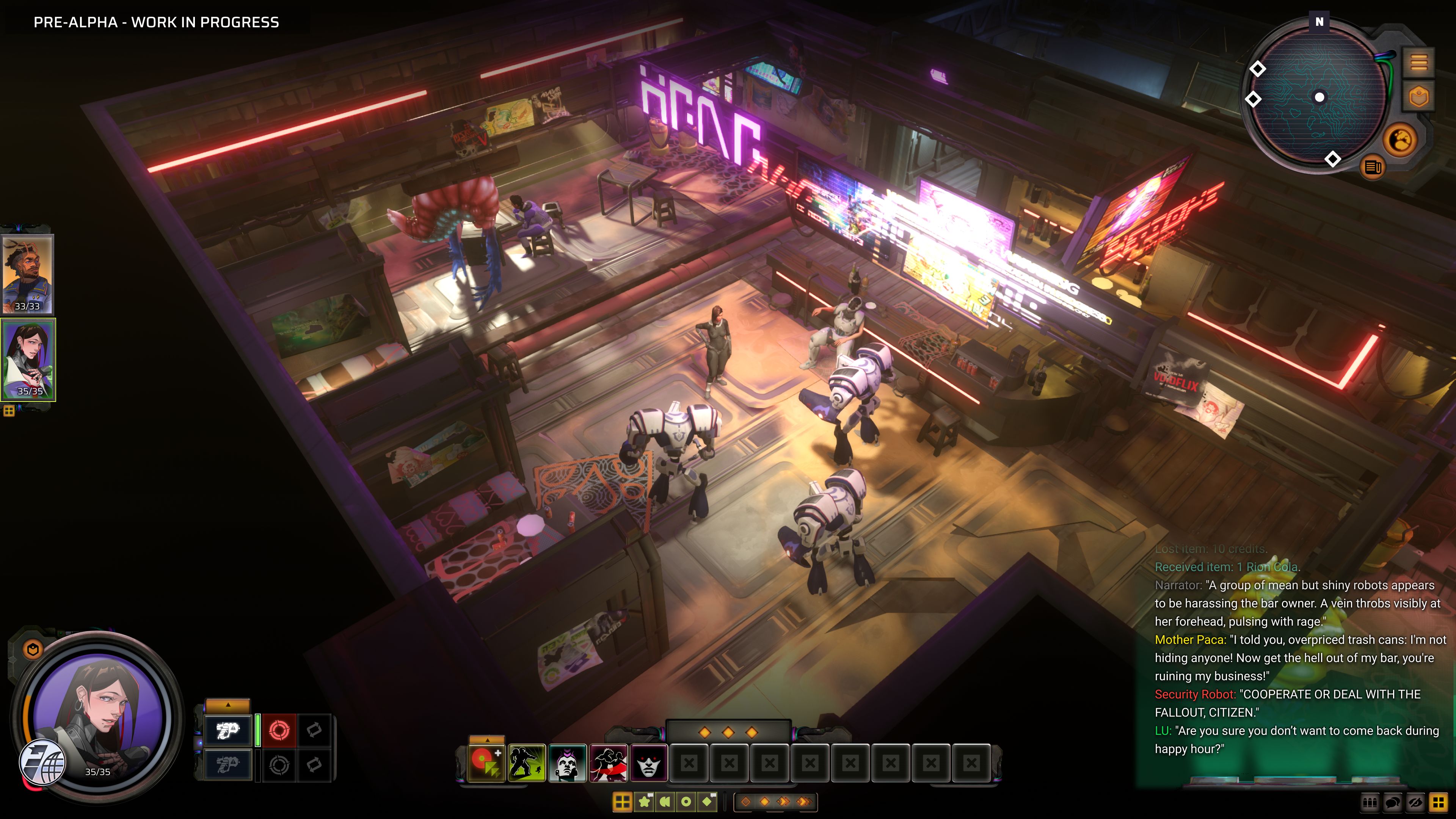 Pre-alpha imagery from Starfinder: Afterlight