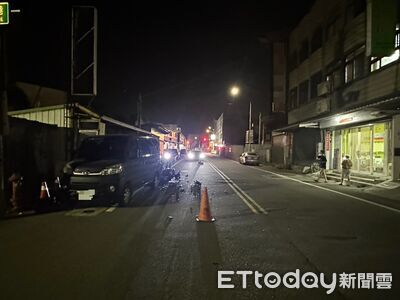 驚悚畫面曝！34歲騎士猛撞違停車慘死　車主涉過失致死移送