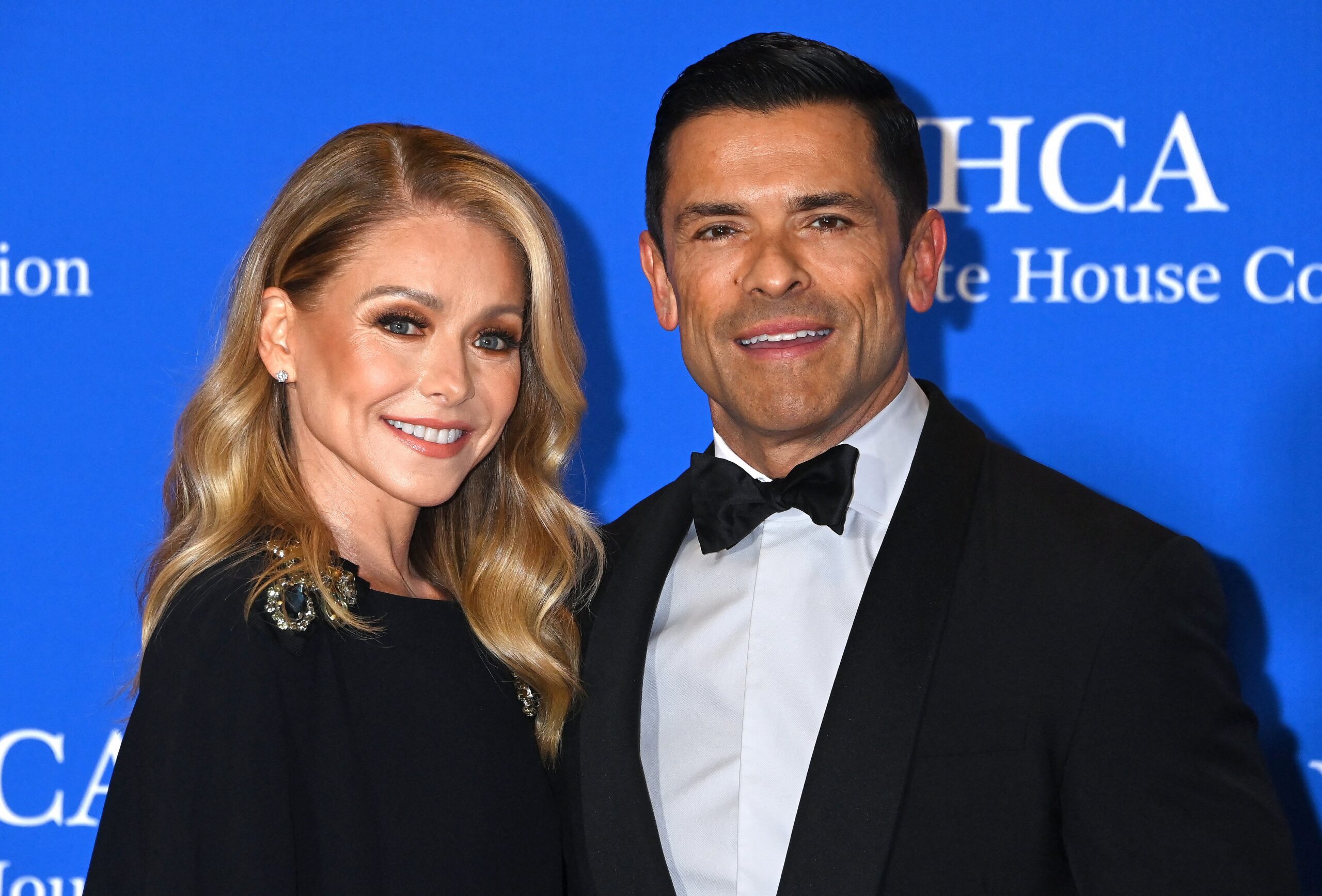 Kelly Ripa and Mark Consuelos at White House Correspondents Dinner