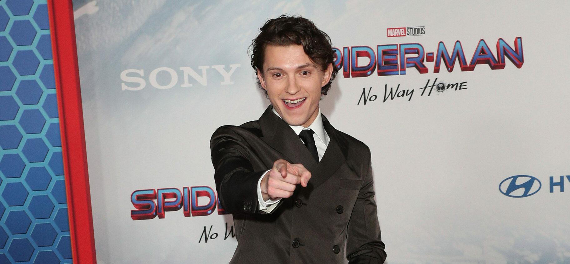 Tom Holland at the Spider-Man: No Way Home