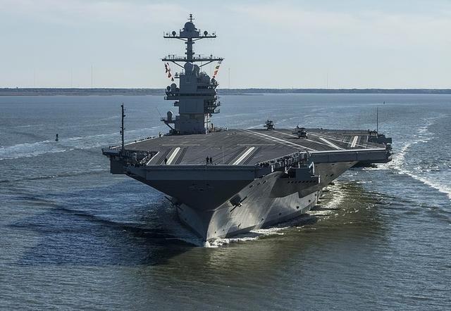 ▲&ldquo;福特&rdquo;号下水10年后才开始部署，这在以往是不可想象的