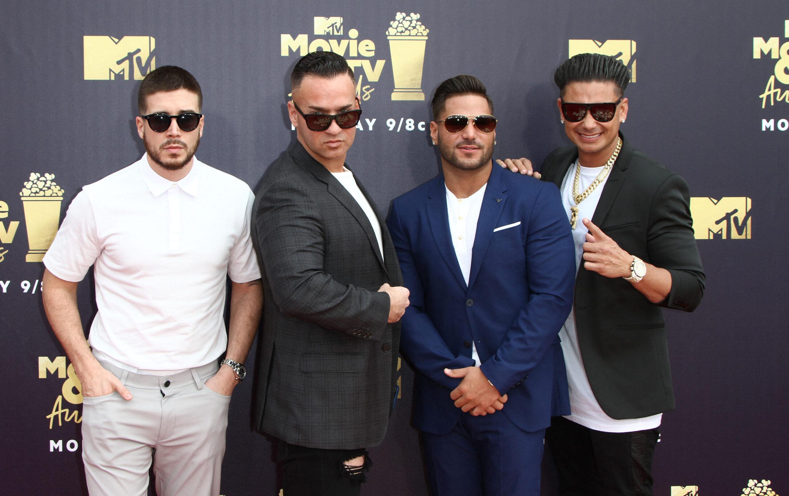 Jersey Shore cast. 