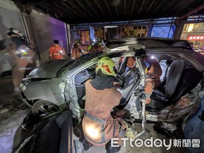 再添1死！竹市轎車逆向撞工地「駕駛詭異失蹤」　累計3人殞命　