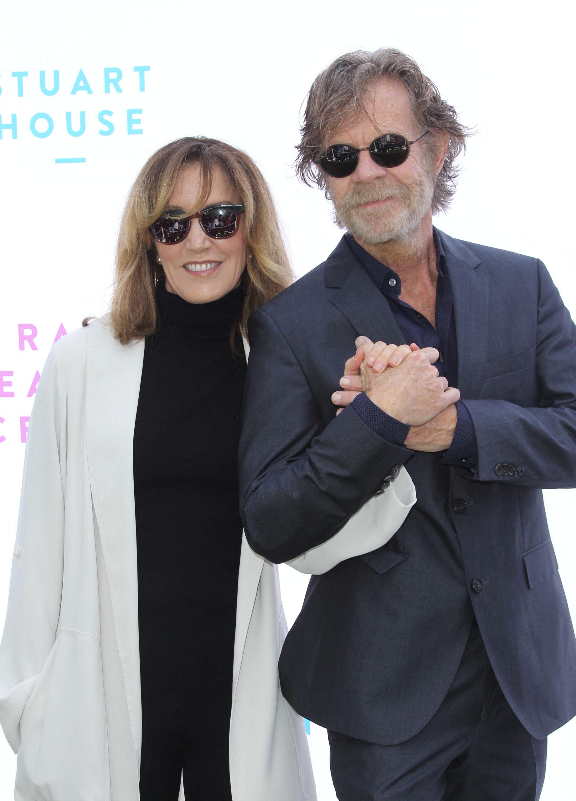 Felicity Huffman and William H. Macy at the Rape Foundation's Annual Brunch