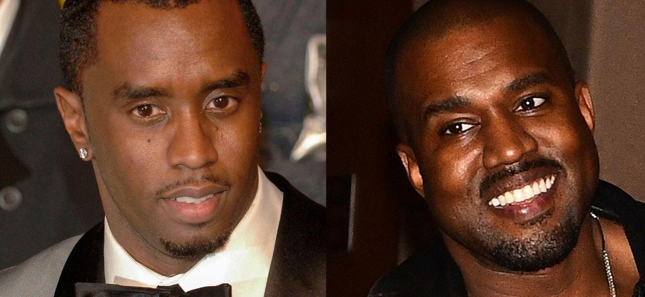Diddy (left) Kanye West (right)