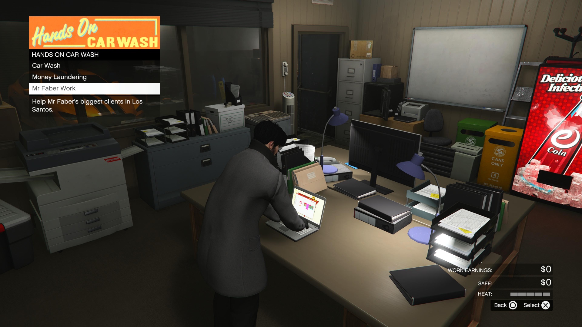 GTA Online's Mr Faber Work