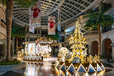 最後3天！絕美5公尺金色精品聖誕樹　每天排爆快早點衝