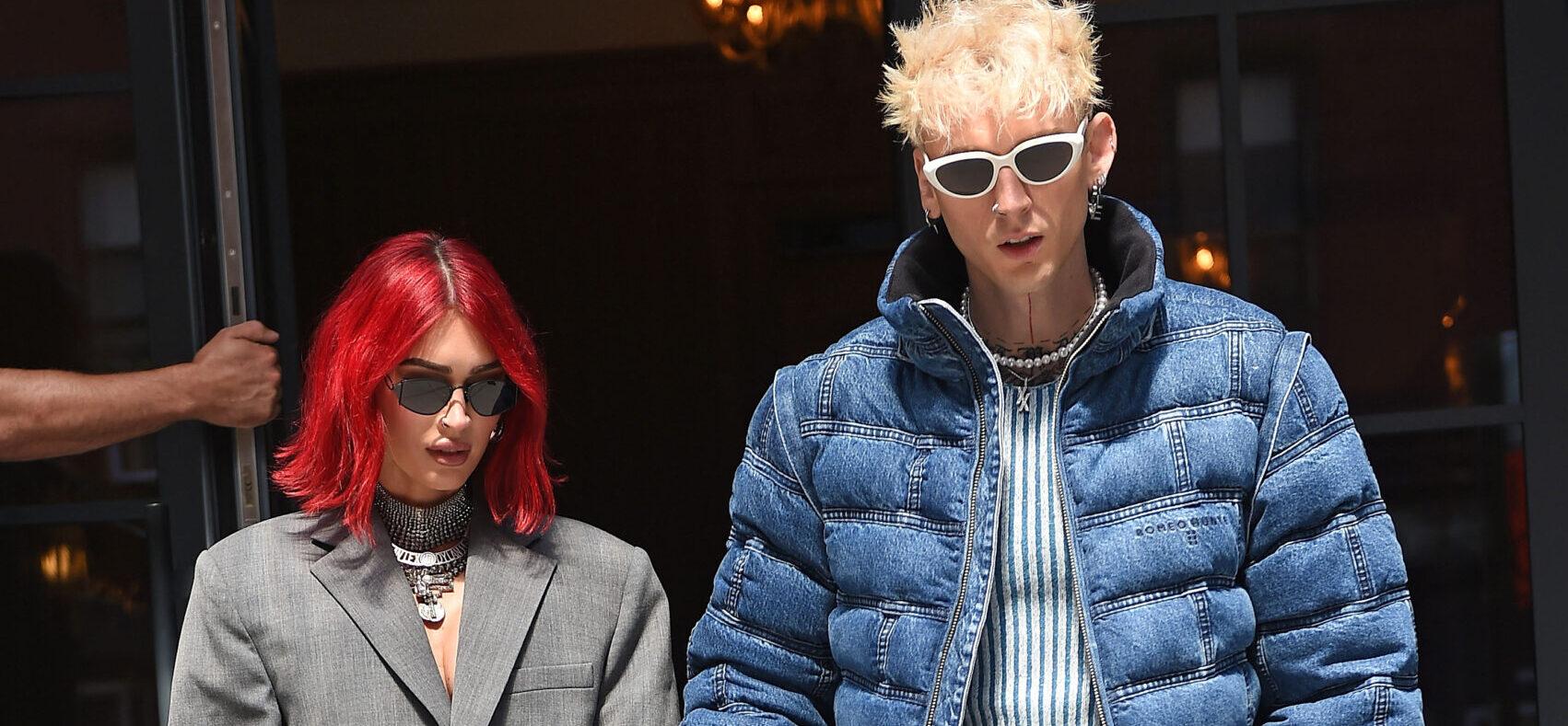 Megan Fox and Machine Gun Kelly out in NYC